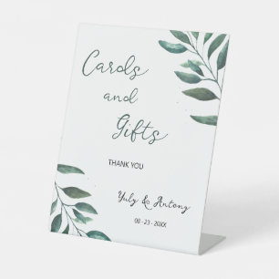 Expositor En L Tarjetas y regalos botánicos minimalistas de eucal
