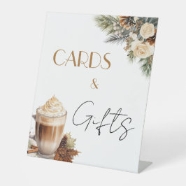 Expositor En L Tarjetas y regalos Café Floral Ducha de novia