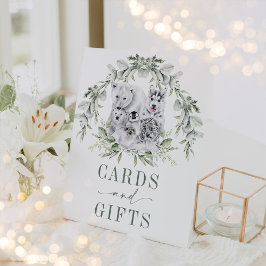 Expositor En L Tarjetas y regalos de animales de las vacaciones d