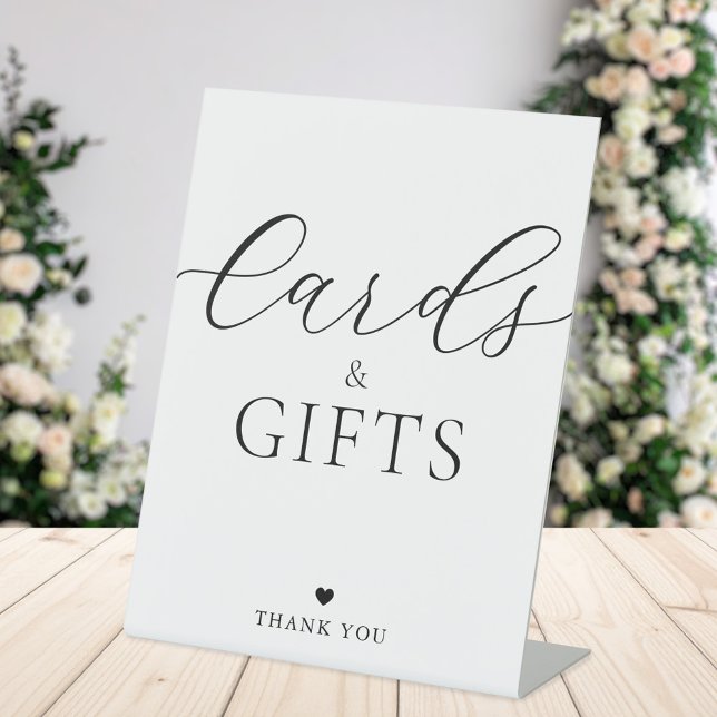 Expositor En L Tarjetas y regalos de boda (Subido por el creador)