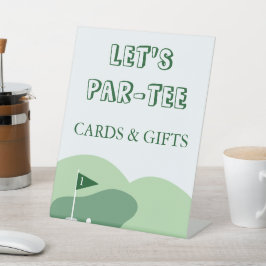 Expositor En L Tarjetas y regalos de cumpleaños del niño Golf Boy