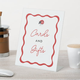 Expositor En L Tarjetas y regalos de fiesta temática de Ladybug