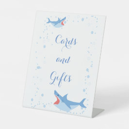 Expositor En L Tarjetas y regalos de flote de tiburón Fiesta de l