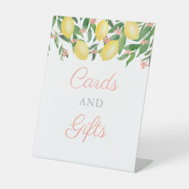 Expositor En L Tarjetas Y Regalos De Lémon Rosa Y Amarillo Baby S