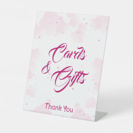 Expositor En L Tarjetas y regalos de nubes y estrellas de hadas r