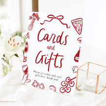 Tarjetas y regalos de pizza italiana moderna That'