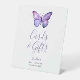 Expositor En L Tarjetas y regalos elegantes Baby Shower para mari