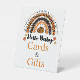 Expositor En L Tarjetas y regalos Hola Bebé Chica Calabaza Baby S