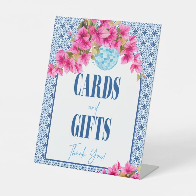Expositor En L Tarjetas y Regalos Mamma Mia (Anverso)