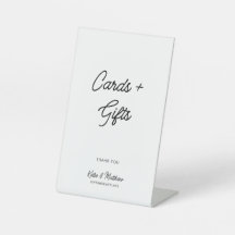 Tarjetas y regalos Minimalistas Bodas modernos
