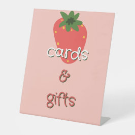Expositor En L Tarjetas y regalos para el primer cumpleaños de Be