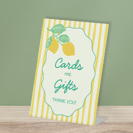 Expositor En L Tarjetas y regalos recién comprometidos Bridal Sho