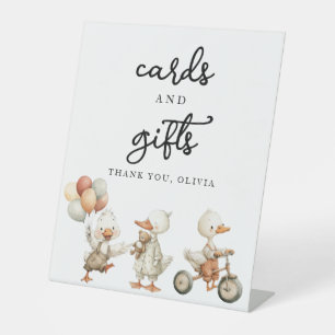 Expositor En L Tarjetas y Rótulos de Regalos Silly Goose personal