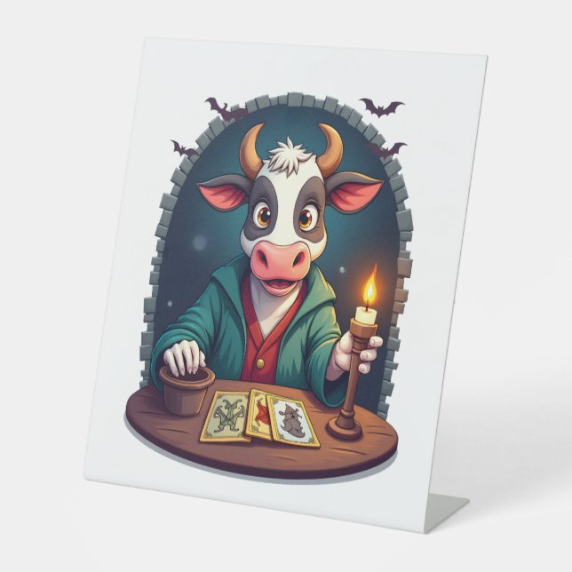 Expositor En L Tarot de vaca del terror (Anverso)