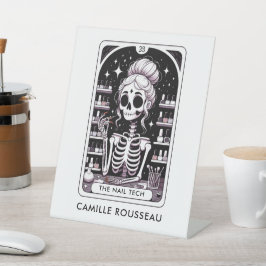 Expositor En L Tarot Nail Technician Personalized Business