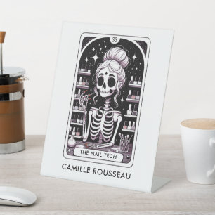 Expositor En L Tarot Nail Technician Personalized Business