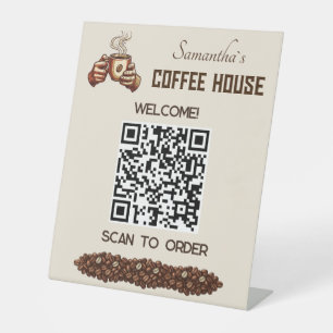 Expositor En L Taza de café vintage marca de café personalizada