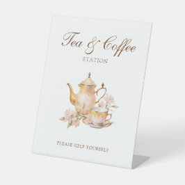 Expositor En L Té Alto Pastel Té y Café para Despedida de Soltera