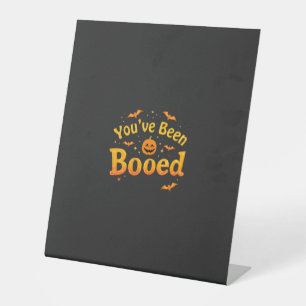 Expositor En L Te han abucheado Spooky Pumpkin Halloween