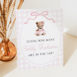 Expositor En L Teddy Bear Baby Shower How Many Teddy Grahams