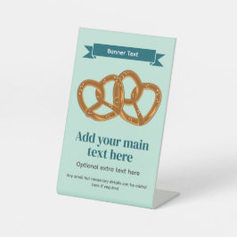 Expositor En L Tema de Pretzel Fiesta - Aperitivos salados y su t