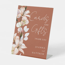 Expositor En L Terracota, Tarjetas Florales Y Regalos Transparent