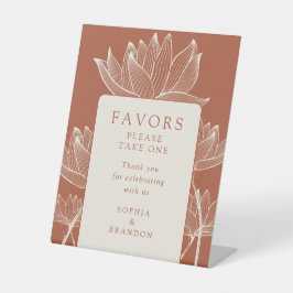Expositor En L Terracotta Moderno Favor Floral