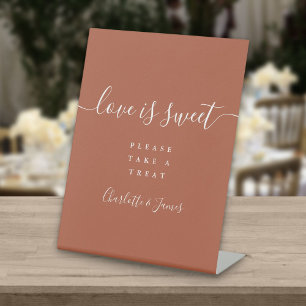 Expositor En L Terracotta Signature Script El Amor Es Dulce Favor