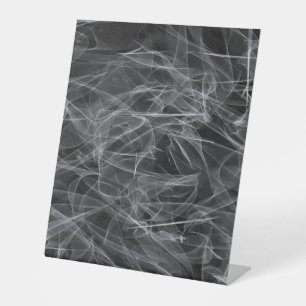 Expositor En L Textura de humo giratorio elegante