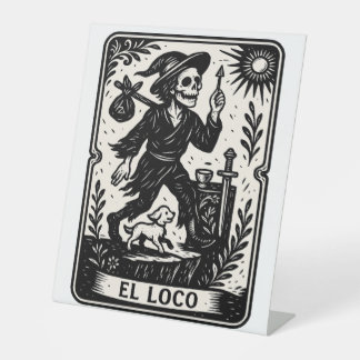 Expositor En L The Fool Tarot Card Art Print