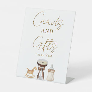 Expositor En L Tini One Espresso Martini Tarjetas Regalos Baby Sh