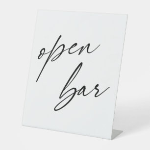 Expositor En L Tipografía de escritura contemporánea a mano barra