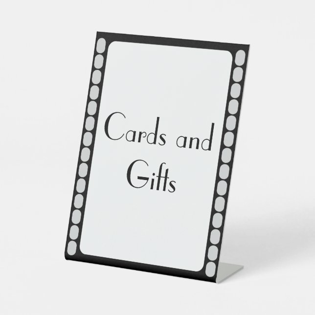 Expositor En L Tira de película (Anverso)