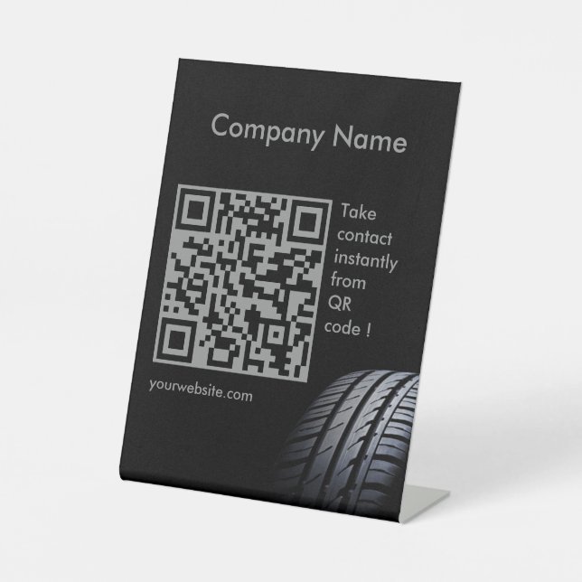 Expositor En L Tire mounting and balancing business card (Anverso)
