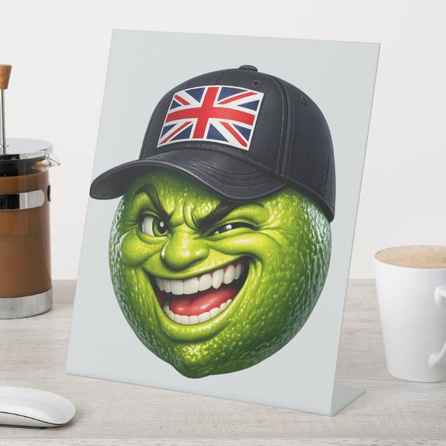 Expositor En L Title Union Jack Wall art (In Situ)