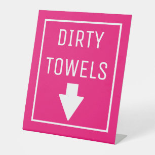 EXPOSITOR EN L TOWELS SUCIOS
