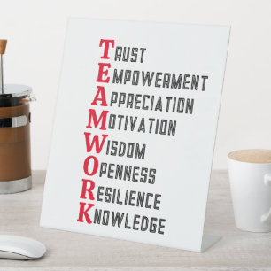 Expositor En L Trabajo en equipo Palabras positivas símbolo de pe