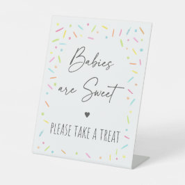 Expositor En L Tratamiento de rociado de bebé arco iris