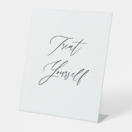 Expositor En L Treat Yourself Wedding Sign | Dessert Tabletop 