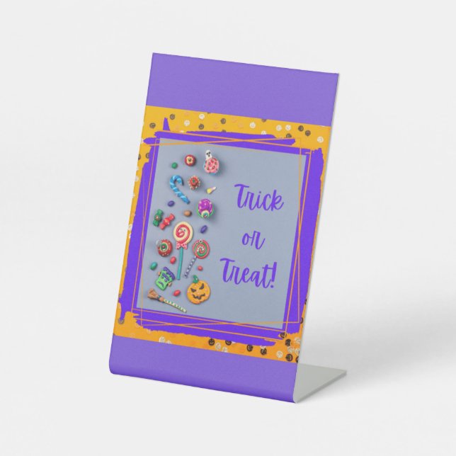 Expositor En L ¡Truco o trato! (Anverso)