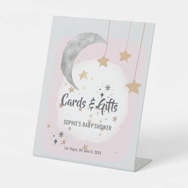 Expositor En L Twinkle Twinkle Little Star Cards & Gifts (Anverso)