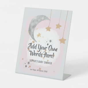Expositor En L Twinkle Twinkle Little Star Palabras Personalizada