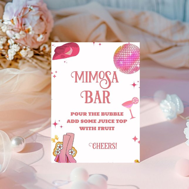 Expositor En L Último Rótulo de mesa de bar Mimosa (Subido por el creador)