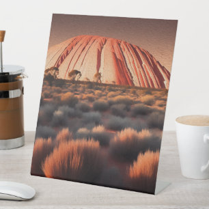 Expositor En L Uluru "Ayers Rock" Australia Petróleo pintura,
