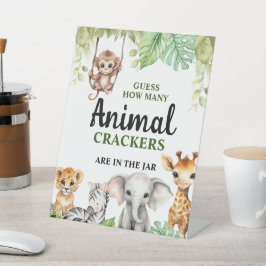 Expositor En L Un Baby Shower un poco salvaje