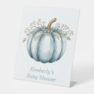 Expositor En L Un calabaza está de camino Baby Shower
