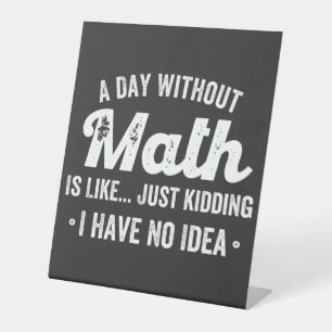 Expositor En L un día sin matemáticas es como una broma, no