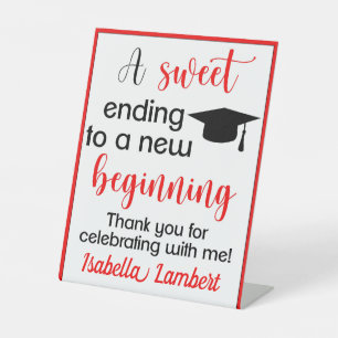 Expositor En L Un dulce final a una nueva graduación inicial