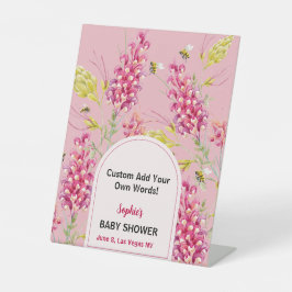 Expositor En L Un dulce Rótulo de abeja palabras Personalizados