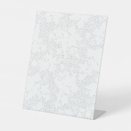 Expositor En L un marco fotográfico en blanco y negro con fondo b